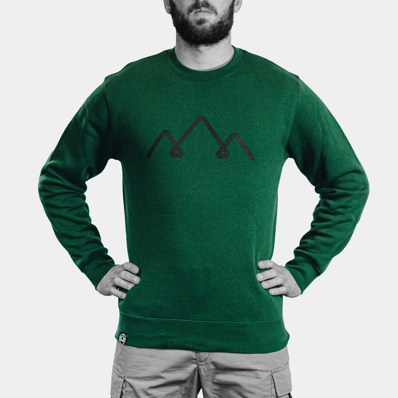 green military sweater